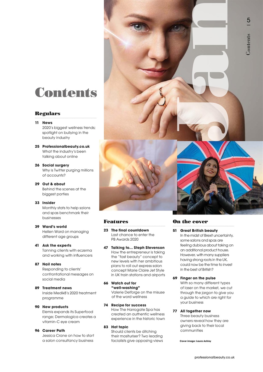 Professional Beauty Preview Pages