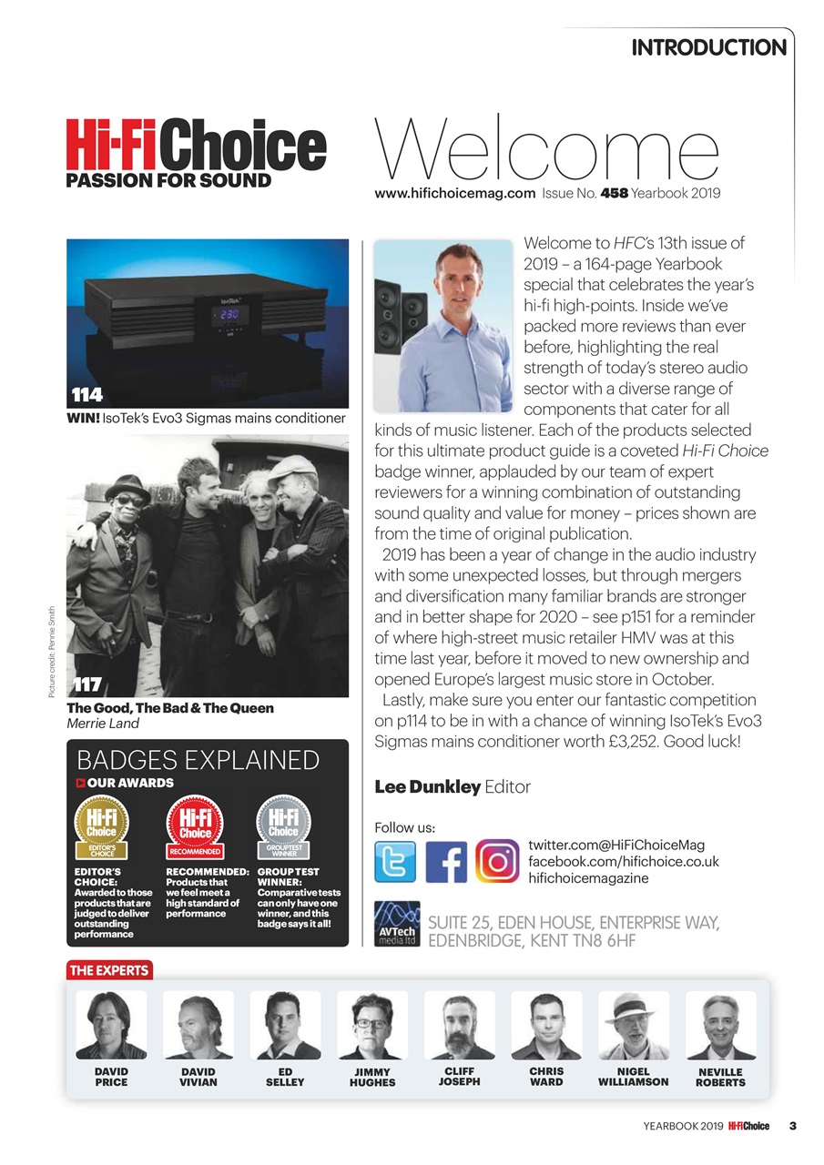 Hi-Fi Choice Preview Pages