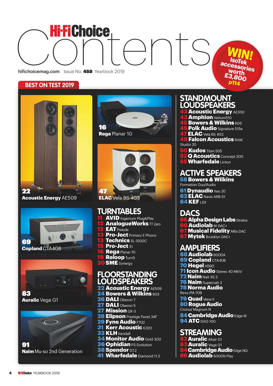 Hi-Fi Choice Preview Pages