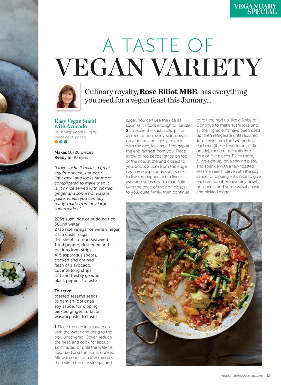 Veggie Magazine Preview Pages