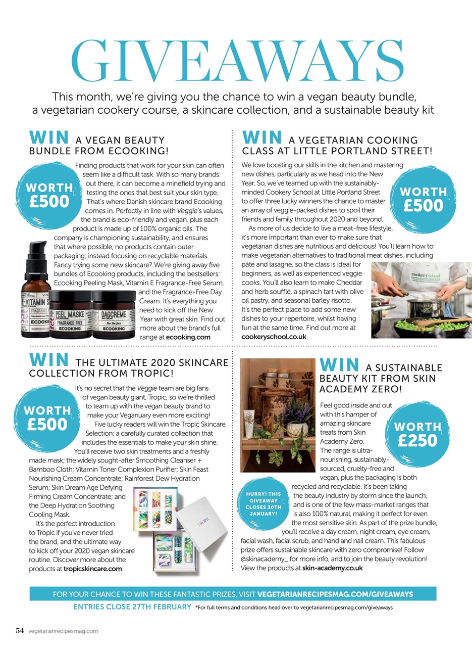 Veggie Magazine Preview Pages