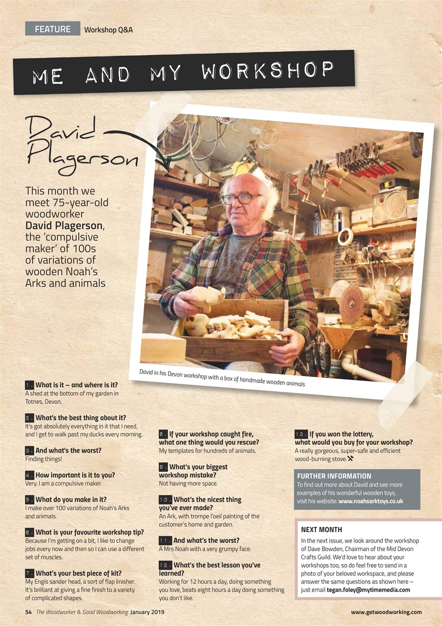 The Woodworker Magazine Preview Pages