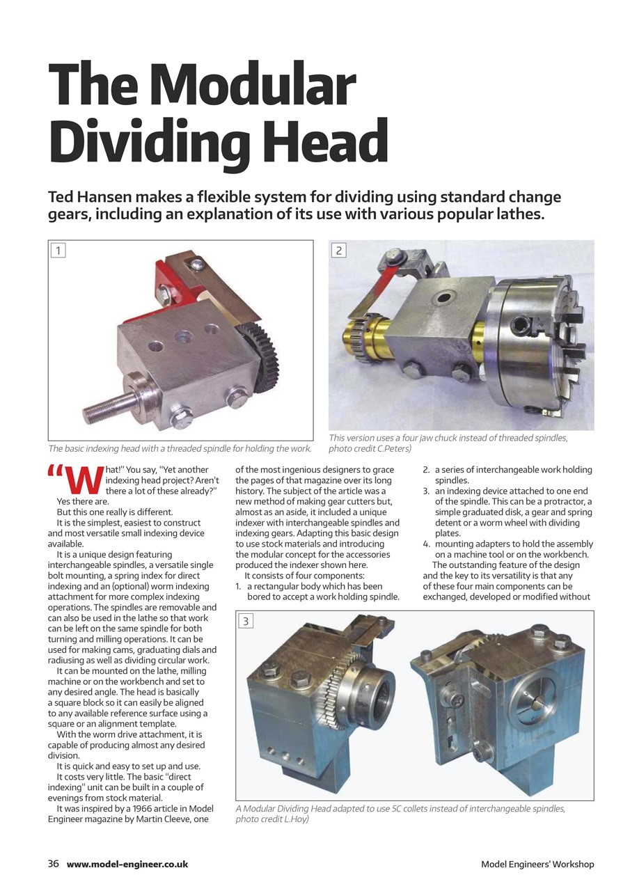 Model Engineer & Workshop Magazine Preview Pages