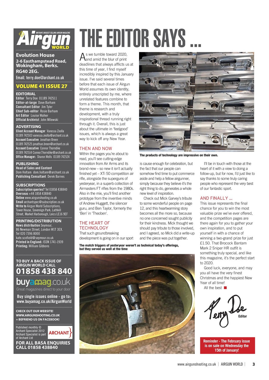 Airgun World Preview Pages
