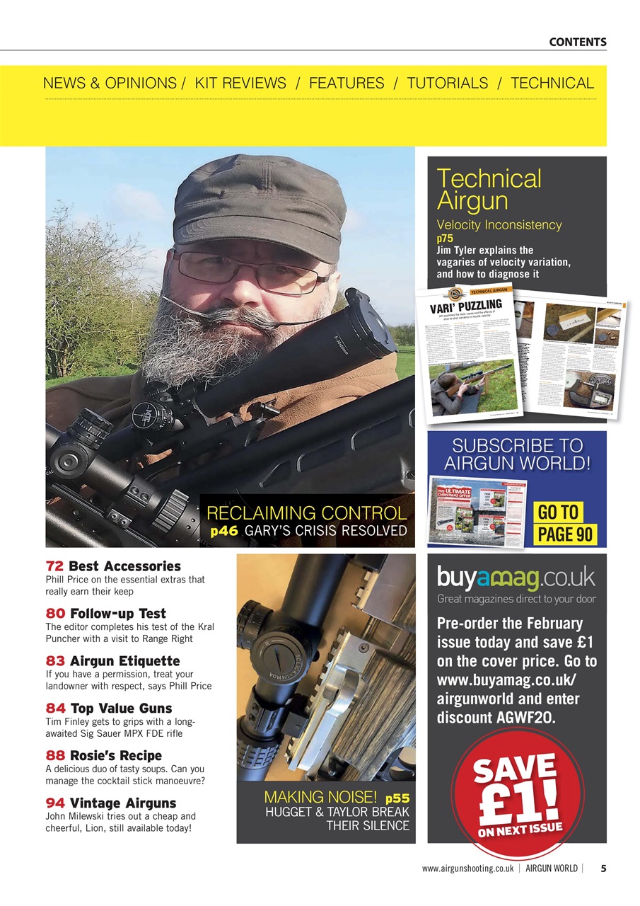Airgun World Preview Pages
