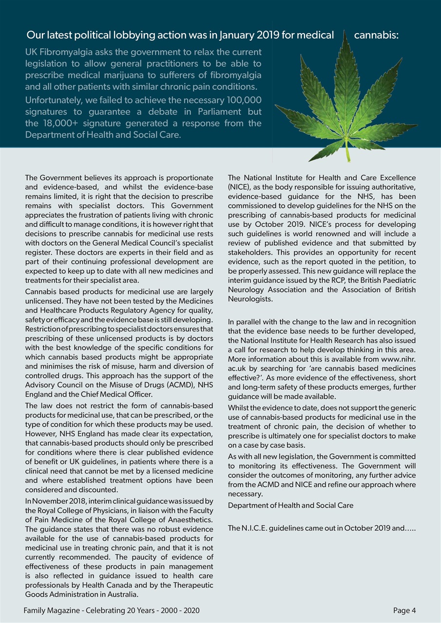 Fibromyalgia Magazine Preview Pages