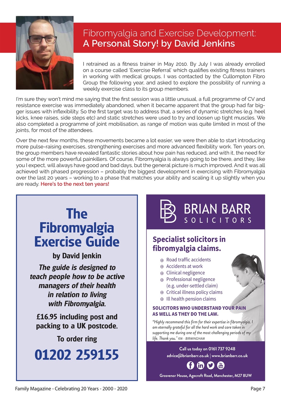Fibromyalgia Magazine Preview Pages