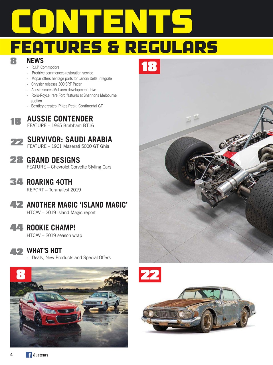 JUST CARS Preview Pages
