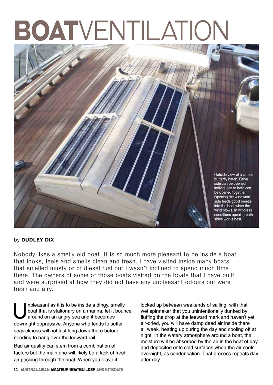 Australian Amateur Boat Builder Preview Pages