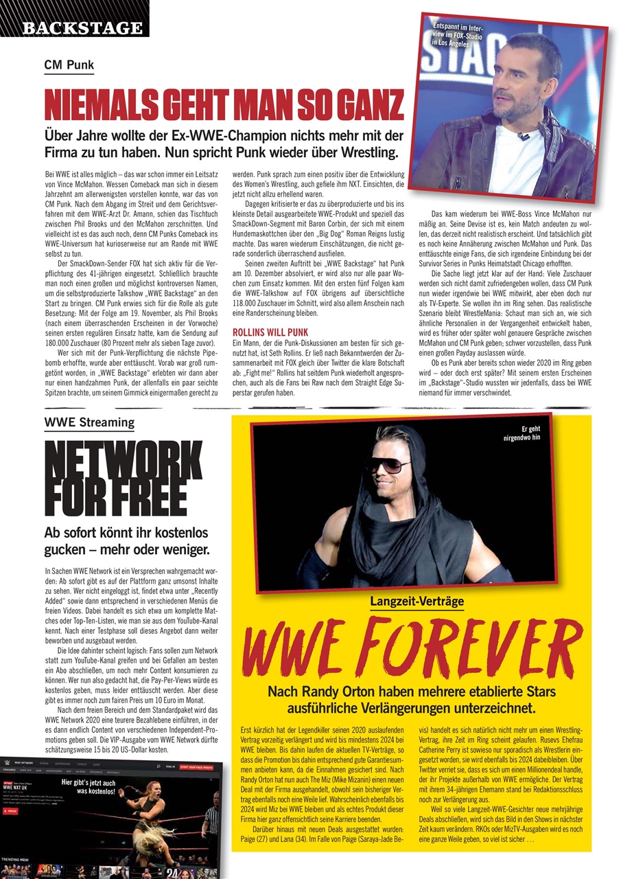 Power-Wrestling Preview Pages