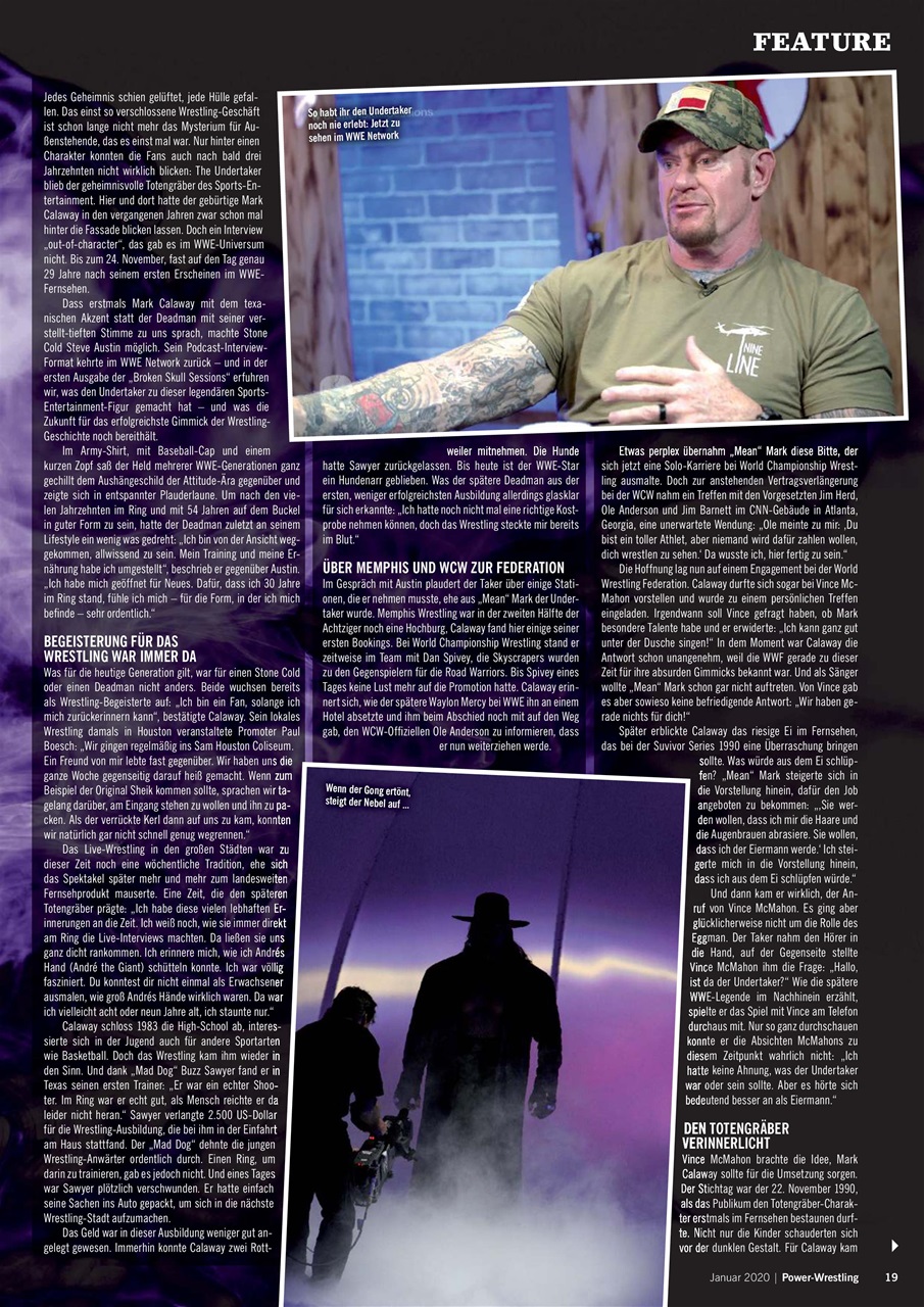 Power-Wrestling Preview Pages