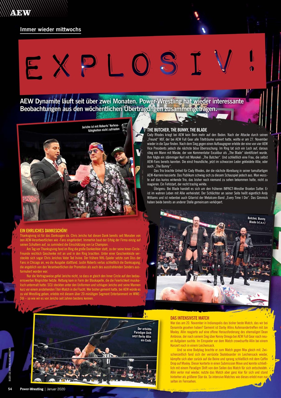 Power-Wrestling Preview Pages