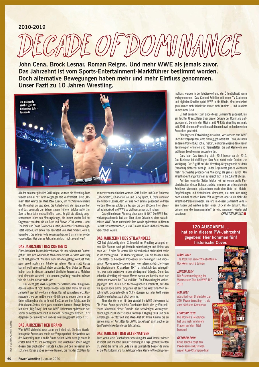 Power-Wrestling Preview Pages