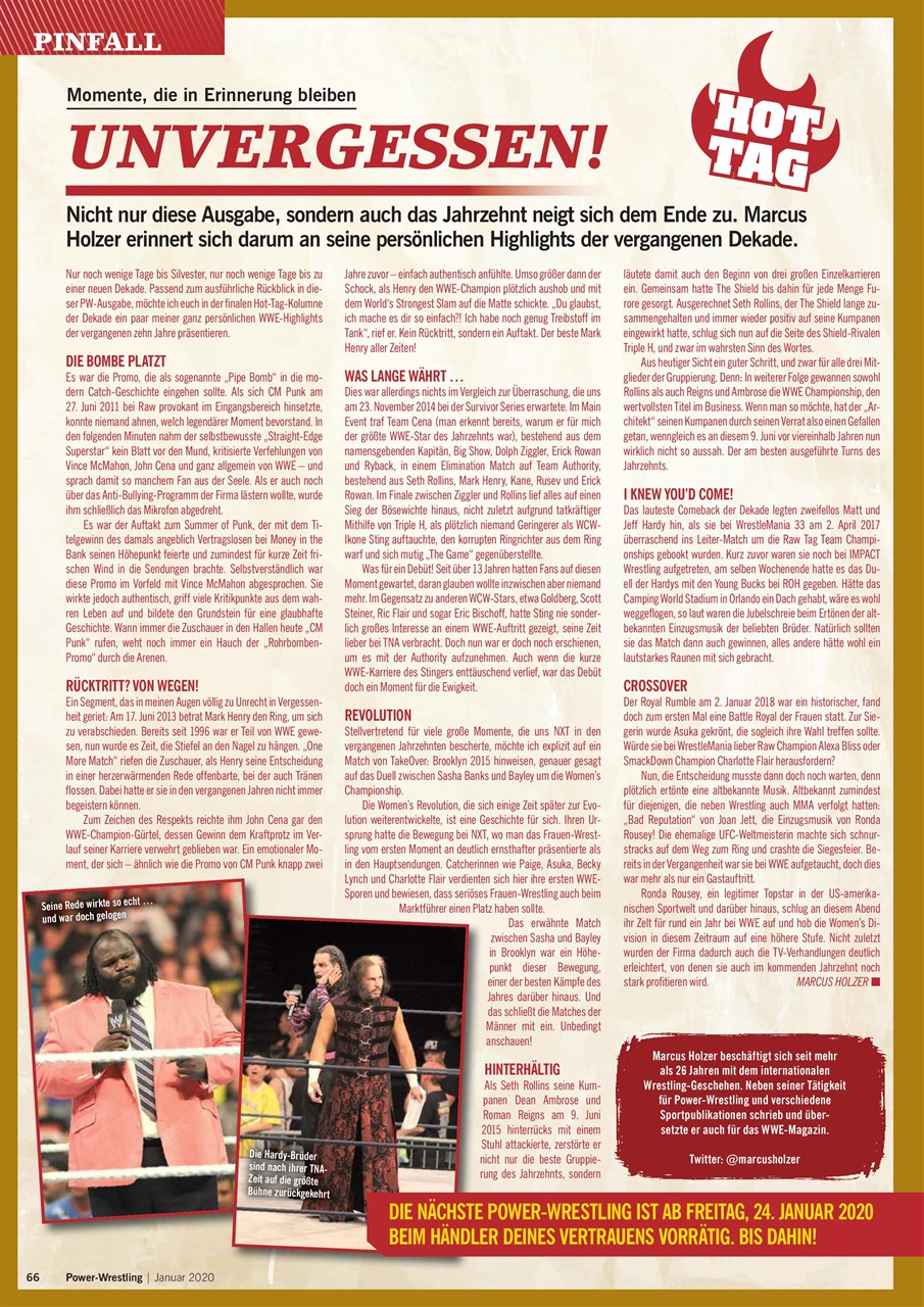 Power-Wrestling Preview Pages