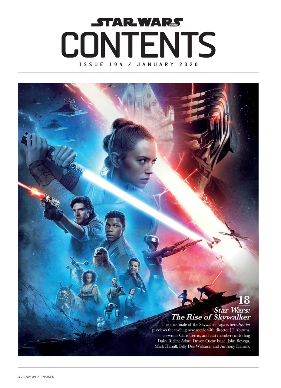 Star Wars Insider Preview Pages