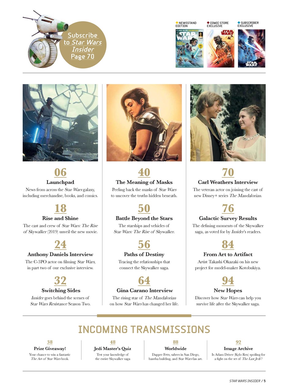 Star Wars Insider Preview Pages