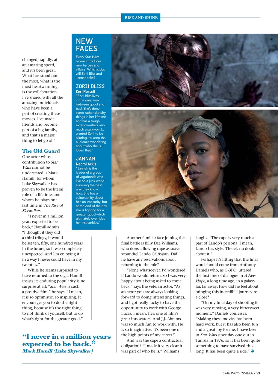 Star Wars Insider Preview Pages