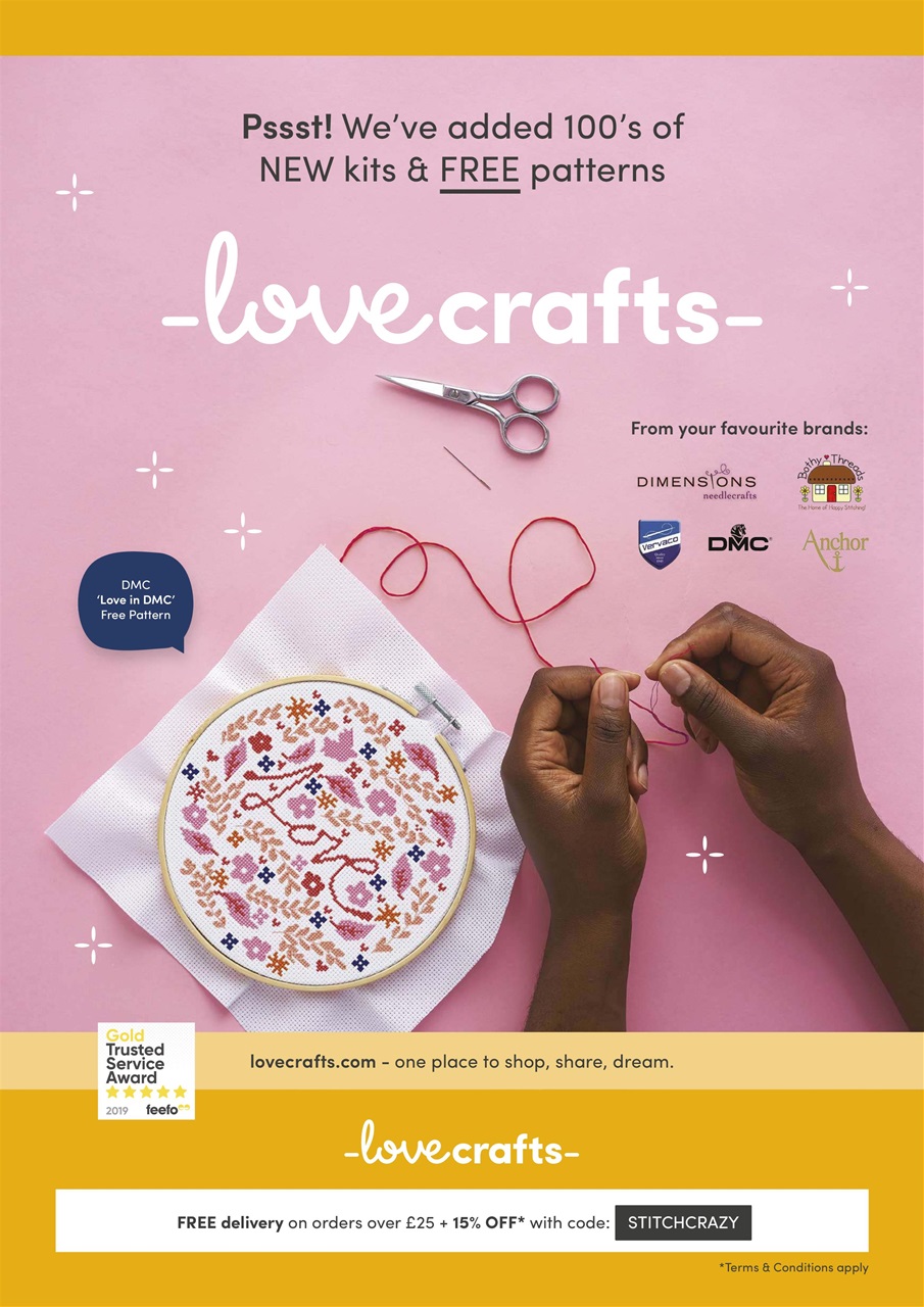 Cross Stitch Crazy Preview Pages