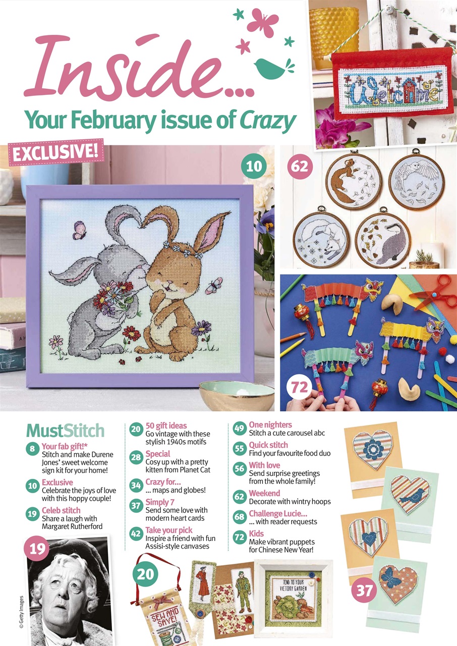 Cross Stitch Crazy Preview Pages