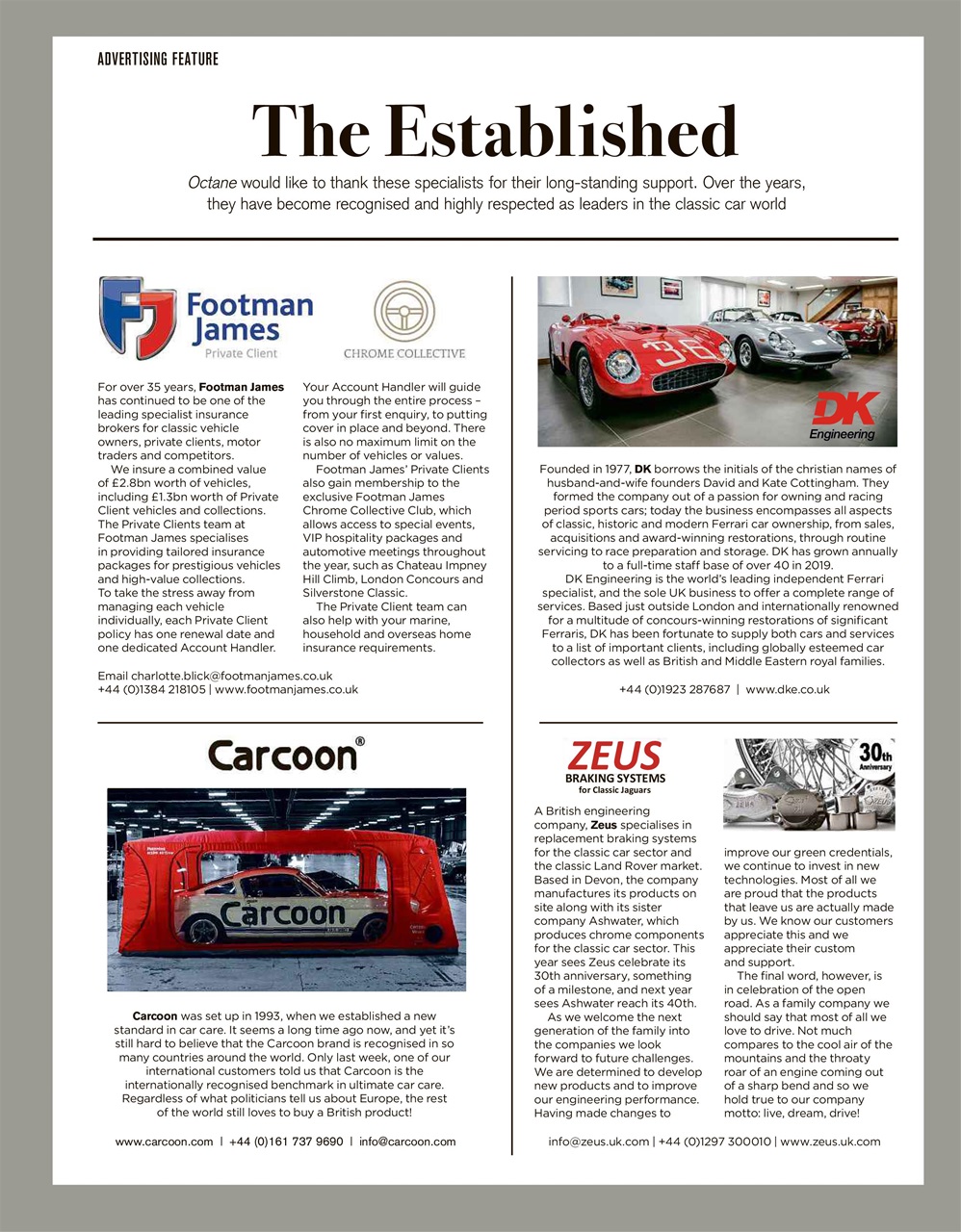 Octane Preview Pages