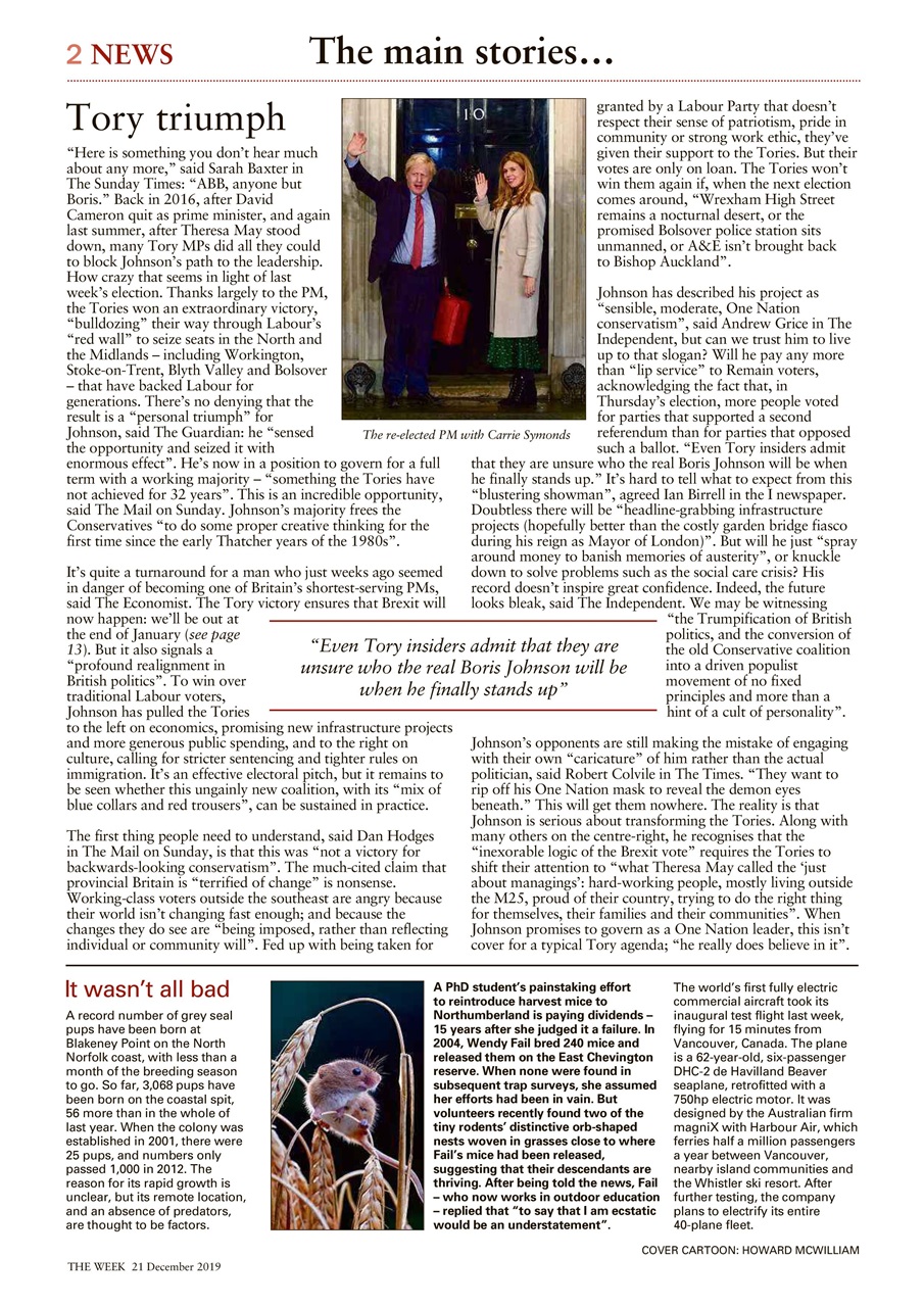 The Week Preview Pages