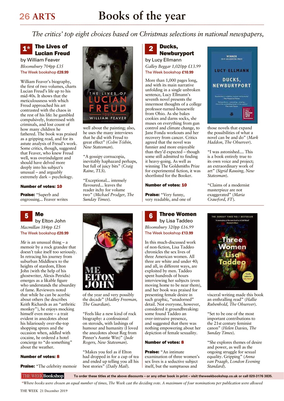 The Week Preview Pages