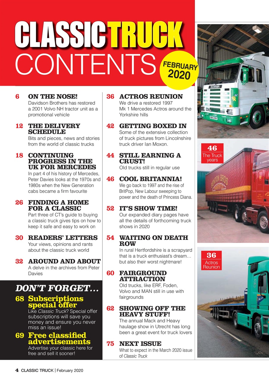 Classic Truck (OLD) Preview Pages