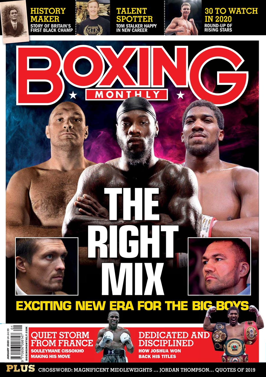 Boxing Monthly Preview Pages