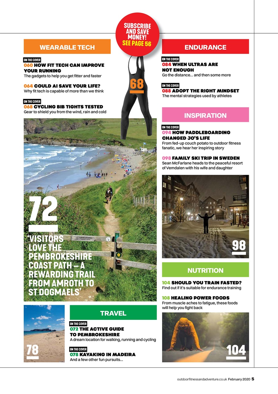 Outdoor Fitness & Adventure Preview Pages