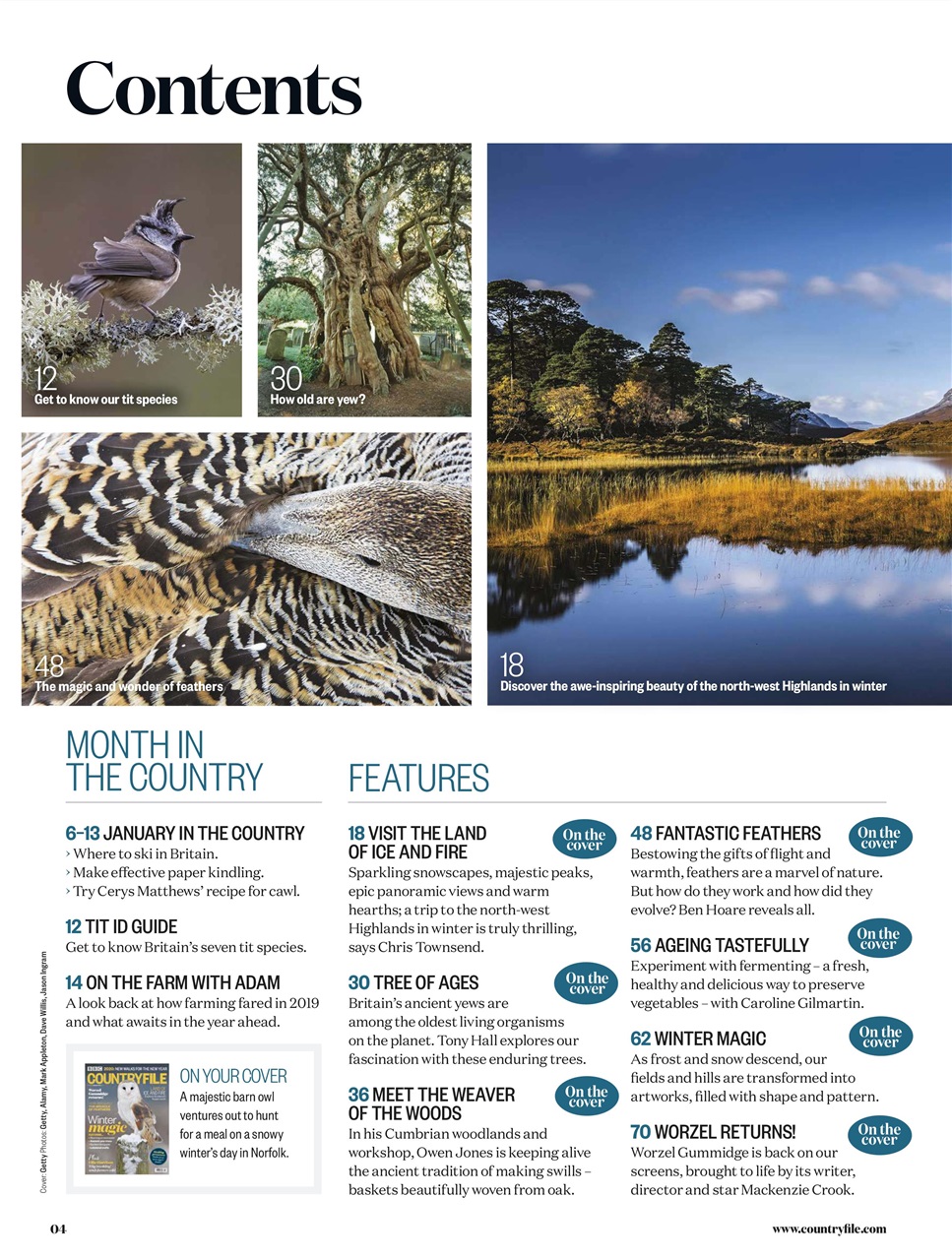 BBC Countryfile Magazine Preview Pages