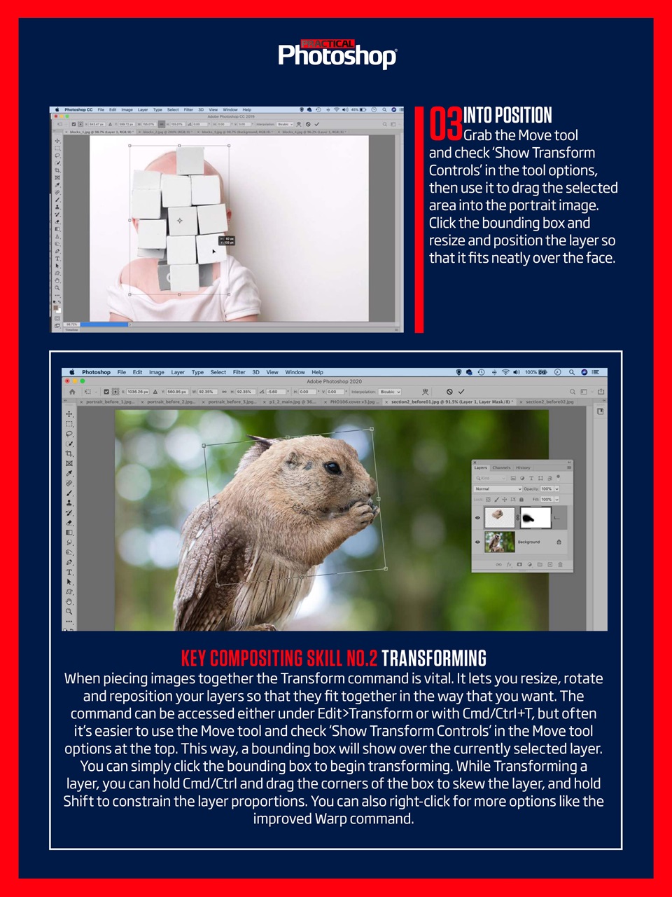 Practical Photoshop Preview Pages