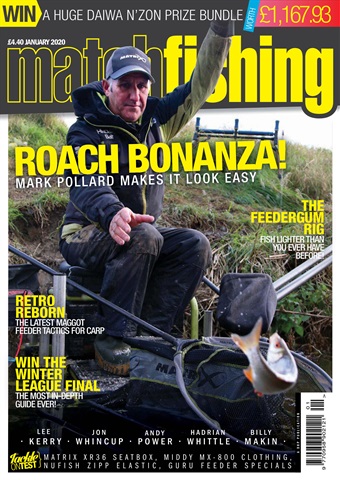 Match Fishing issue January 2020