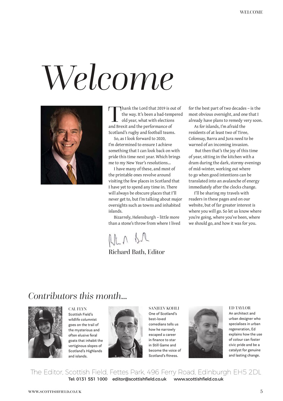 Scottish Field Preview Pages