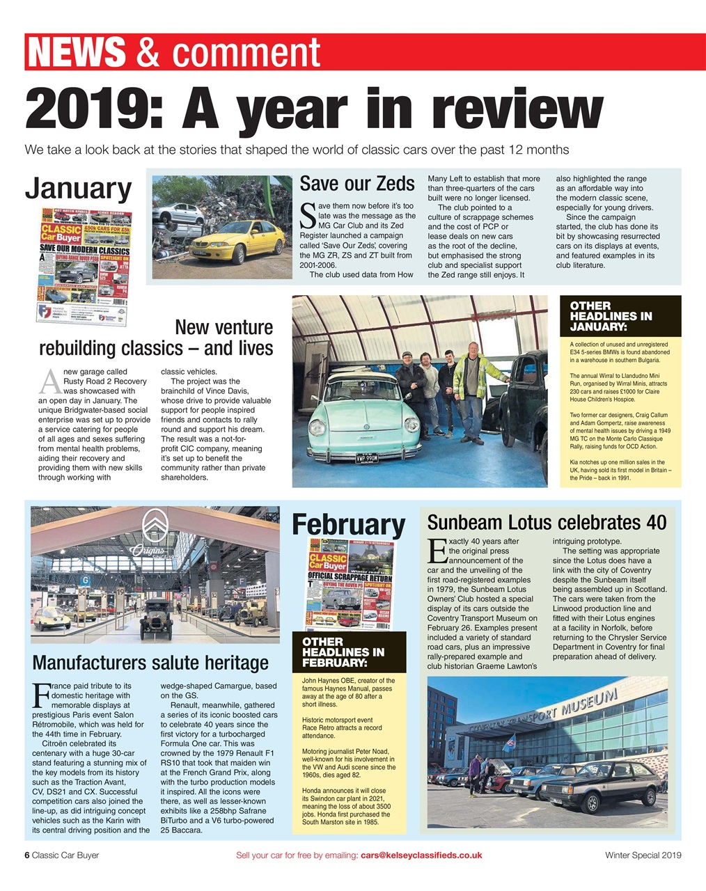 Classic Car Buyer Preview Pages
