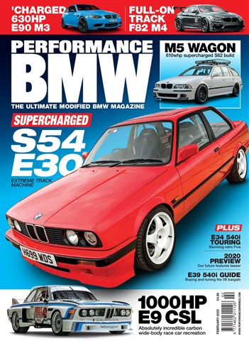 Performance BMW issue February 2020