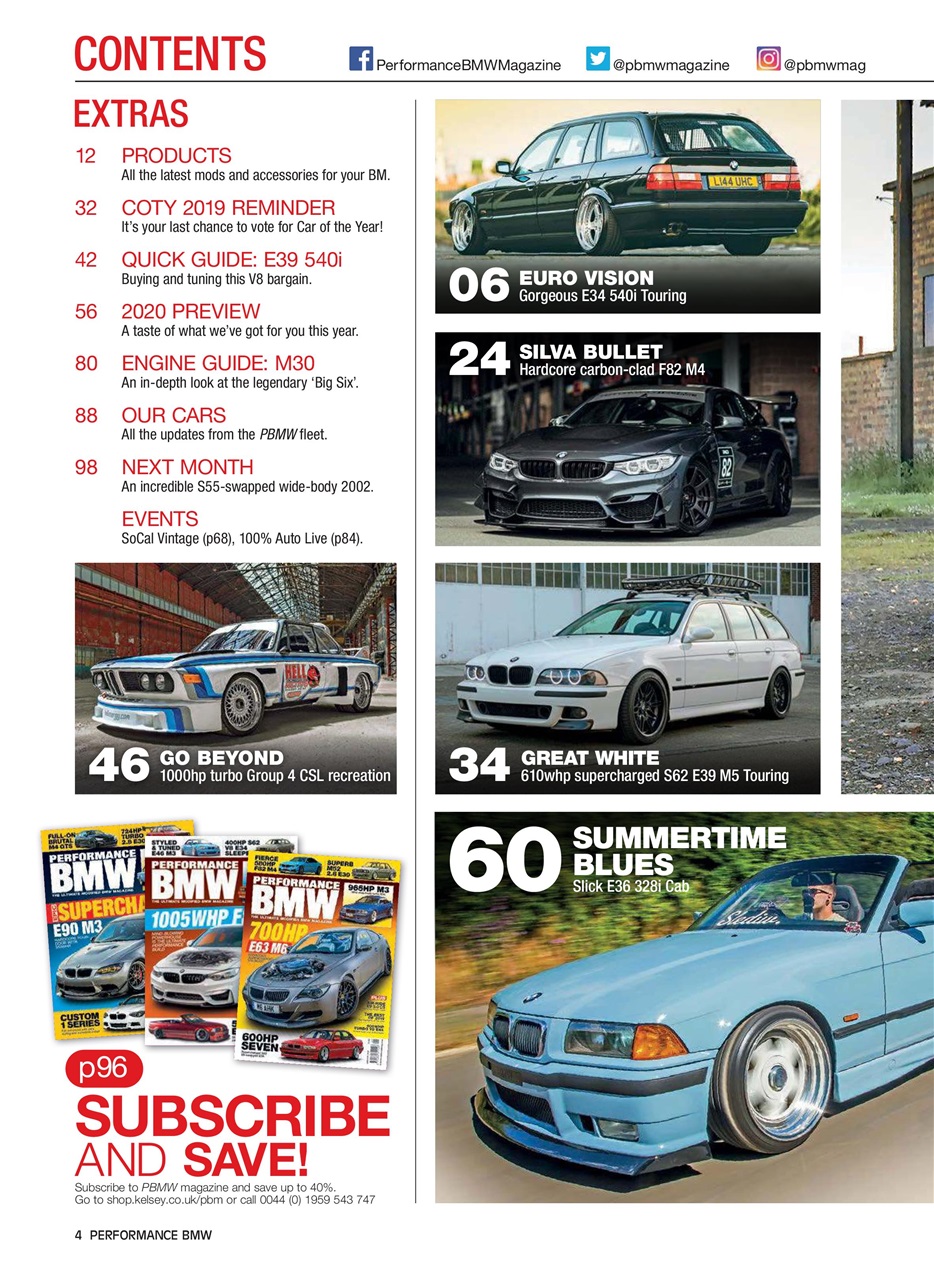 Performance BMW Preview Pages