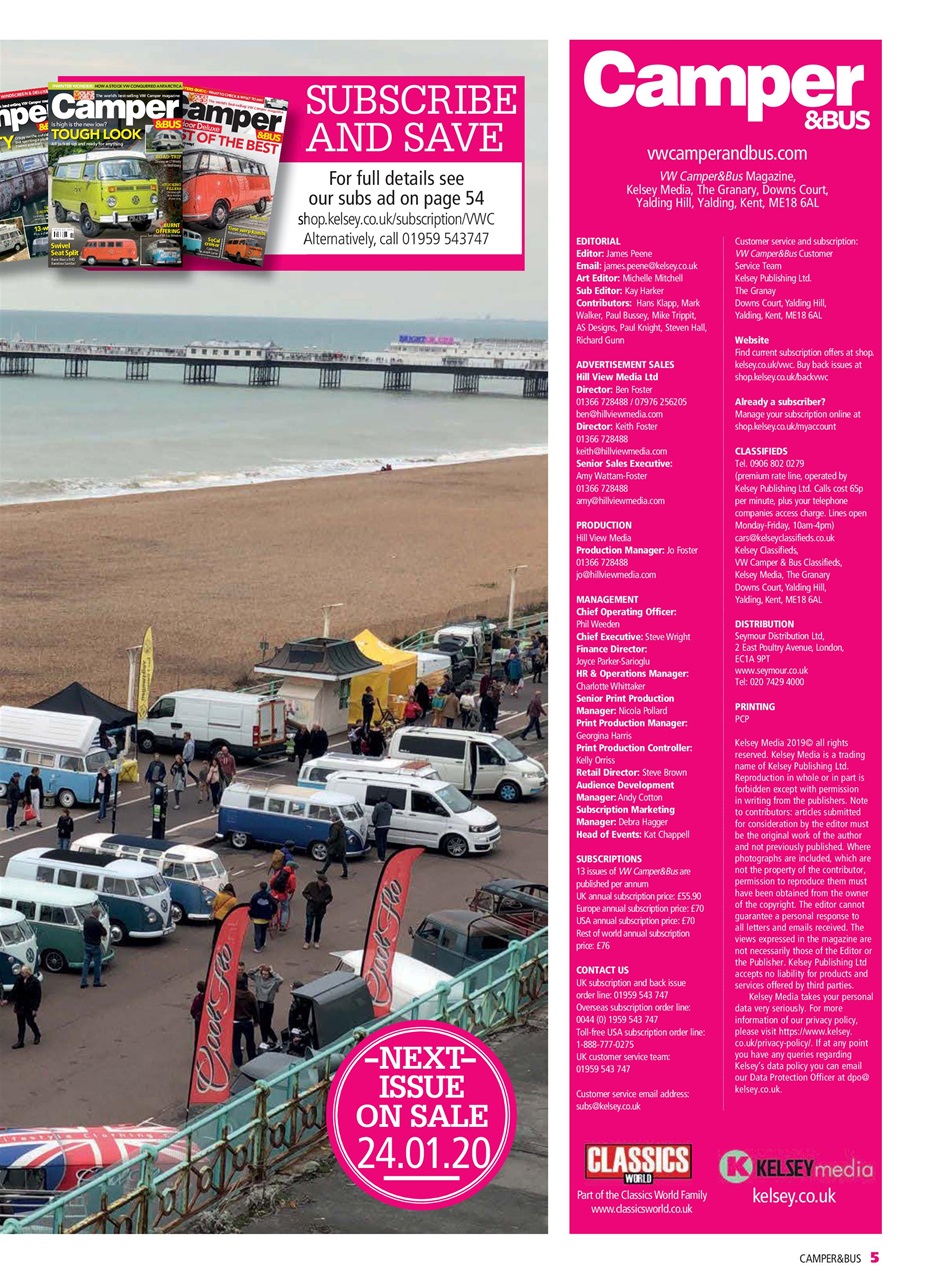 VW Camper Preview Pages