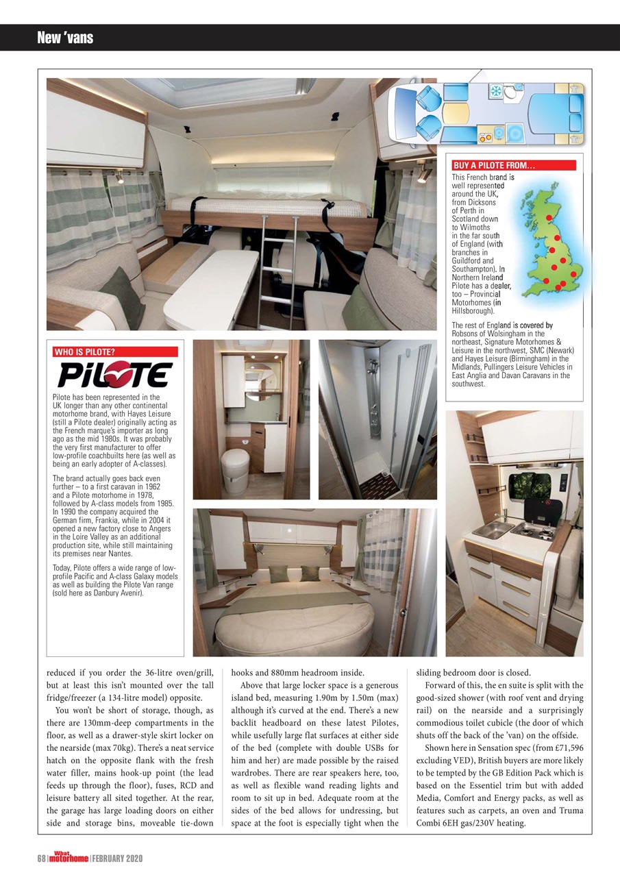 What Motorhome magazine Preview Pages