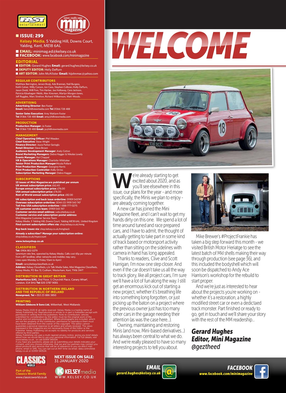 Mini Magazine Preview Pages