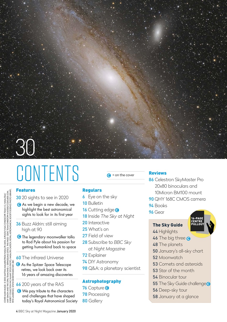 BBC Sky at Night Magazine Preview Pages