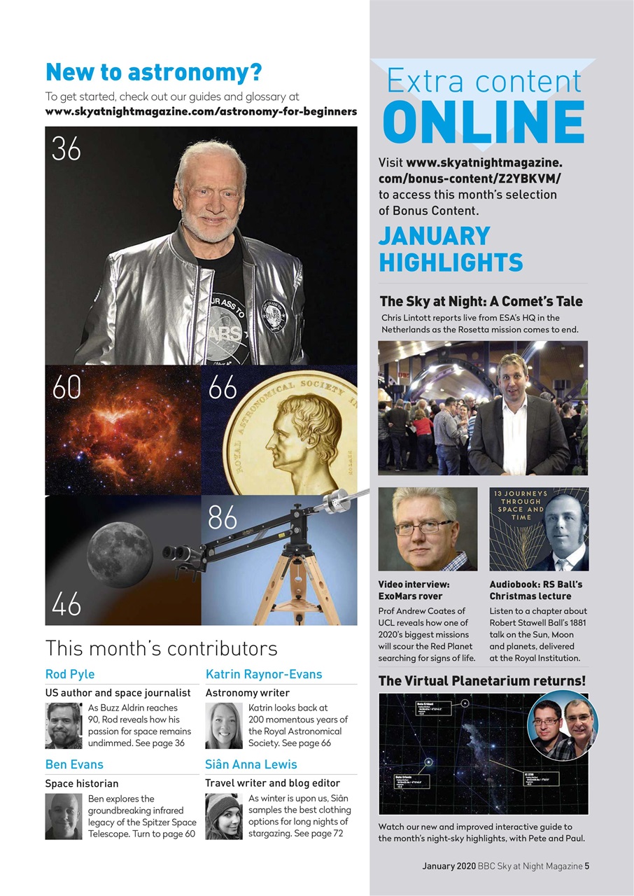 BBC Sky at Night Magazine Preview Pages