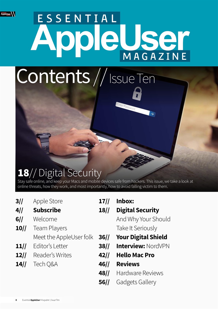 Essential Apple User Preview Pages