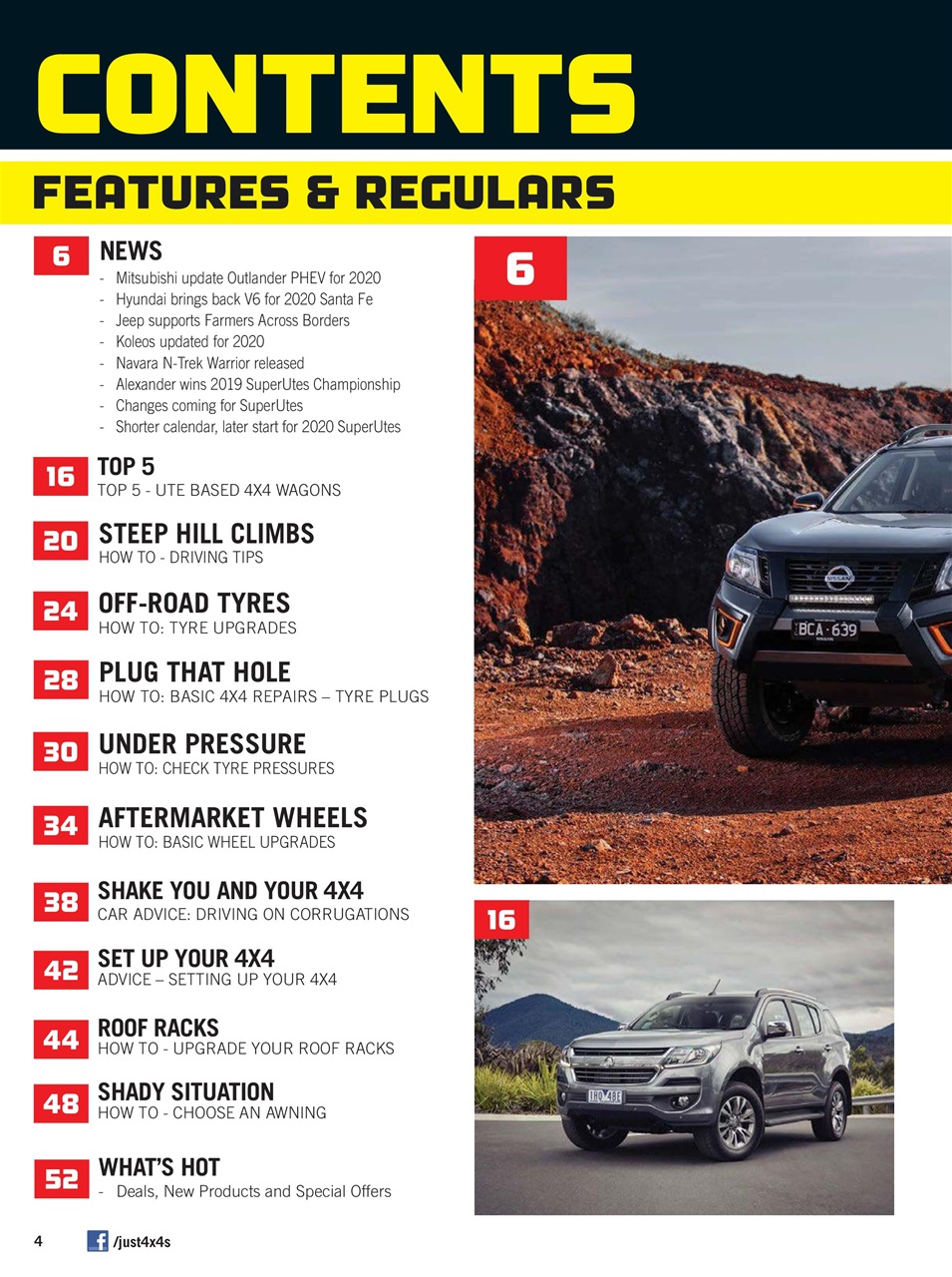 JUST 4X4S Preview Pages