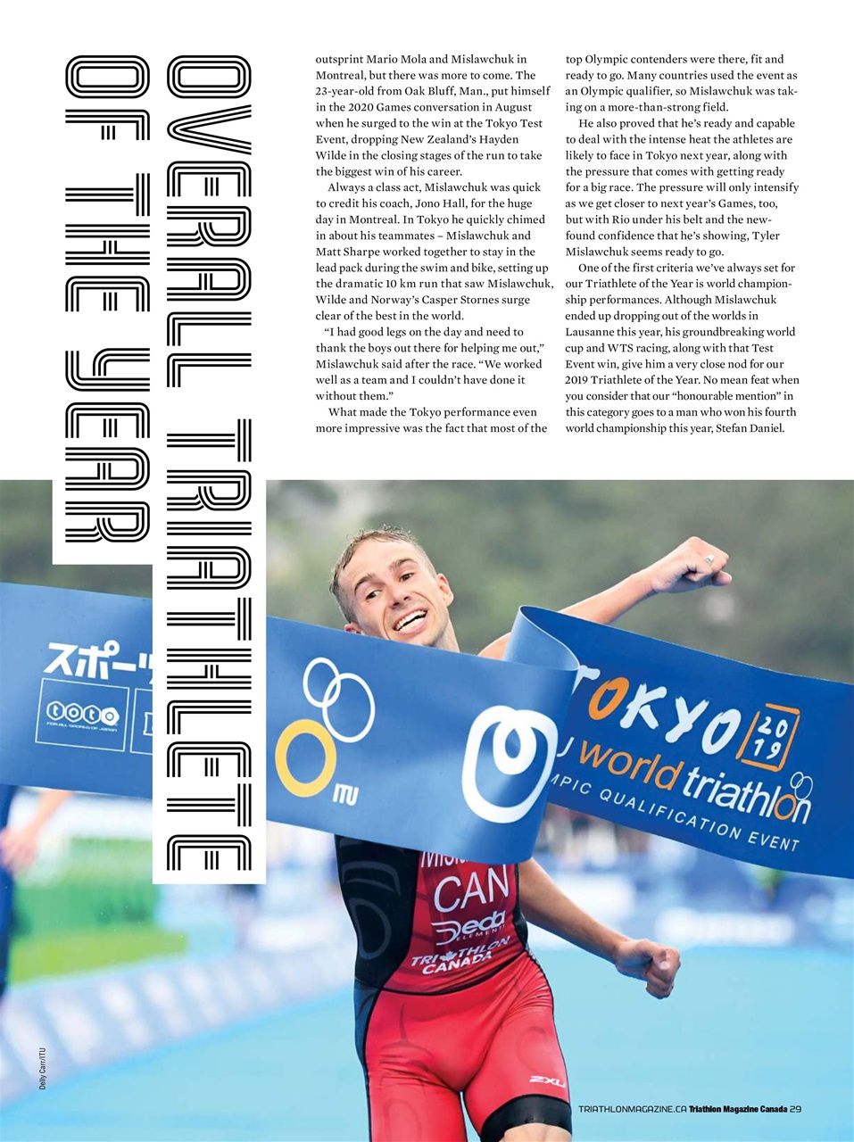 Triathlon Magazine Canada Preview Pages