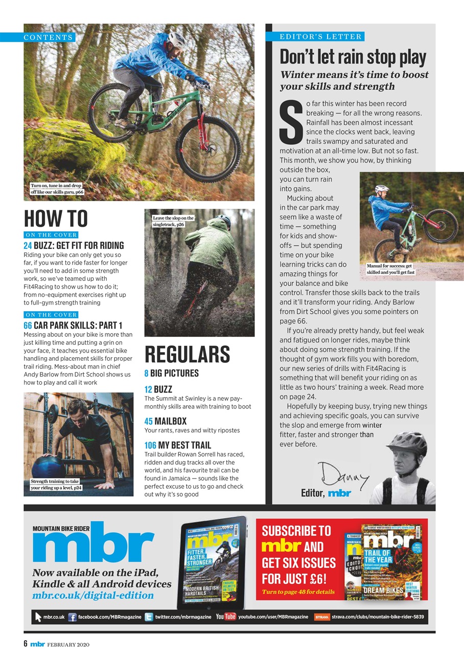 Mountain Bike Rider Preview Pages