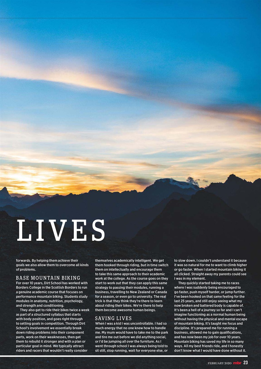 Mountain Bike Rider Preview Pages