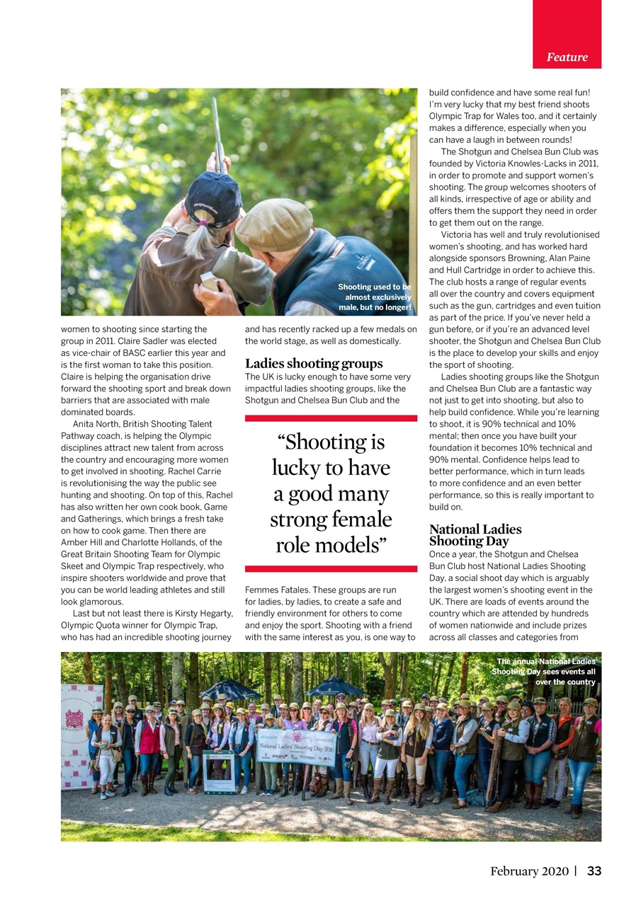 Clay Shooting Preview Pages