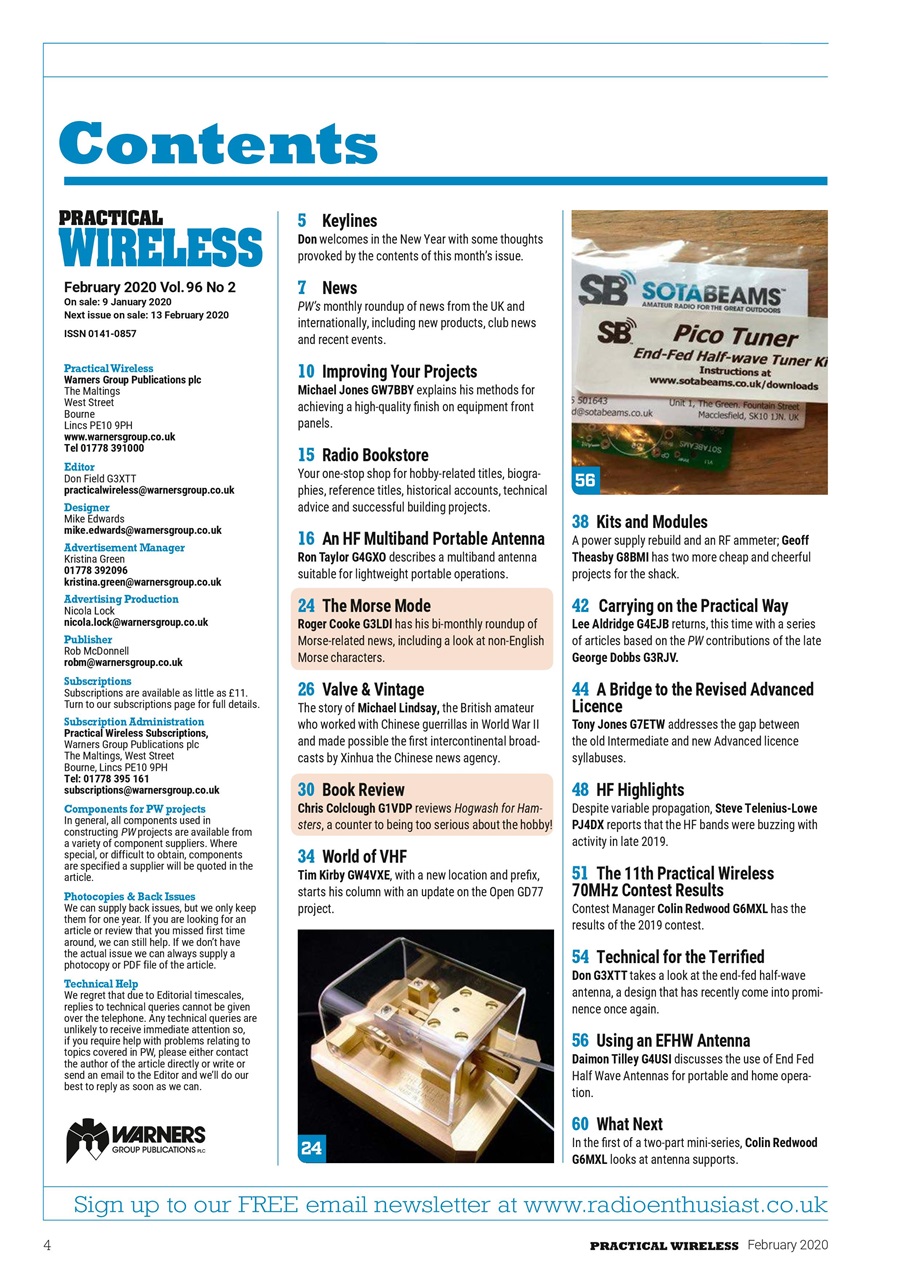 Practical Wireless Preview Pages