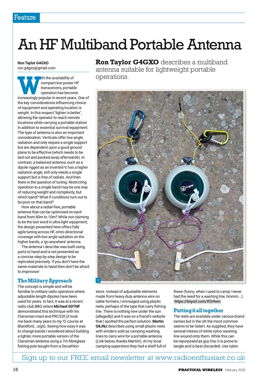 Practical Wireless Preview Pages