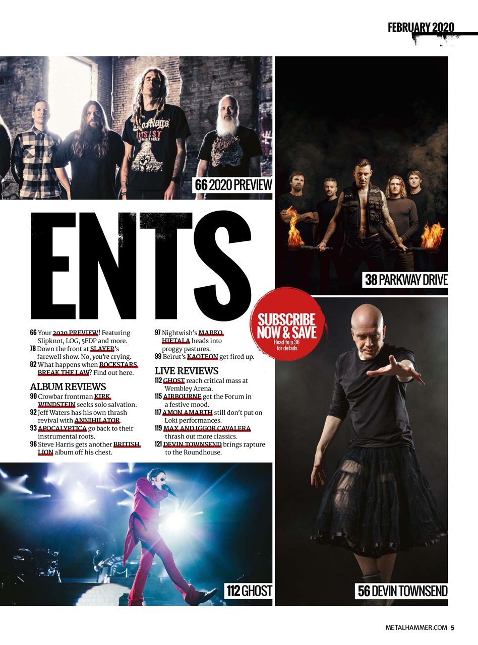 Metal Hammer Preview Pages